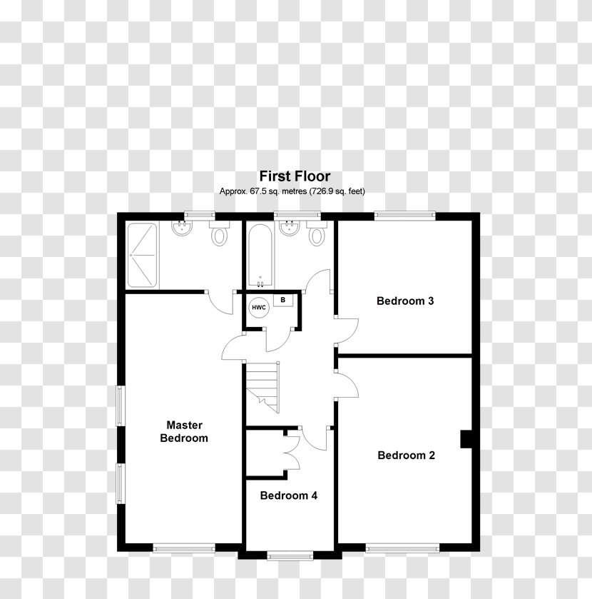 Floor Plan Foxrock Dublin 18 Bedroom House Transparent PNG