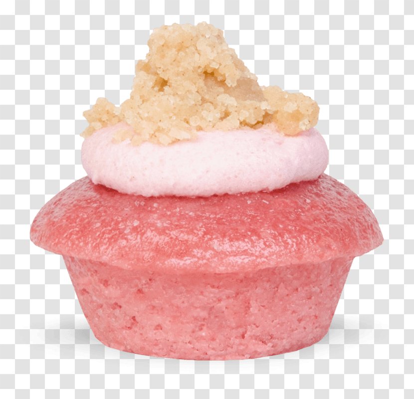 Sorbet Cupcake Buttercream Flavor - Dessert - Strawberry Shortcake Blueberry Muffin Transparent PNG