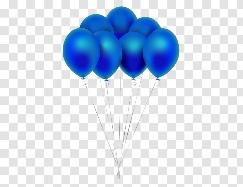 Balloon Blue Party Supply Hot Air Ballooning Air Sports Transparent PNG