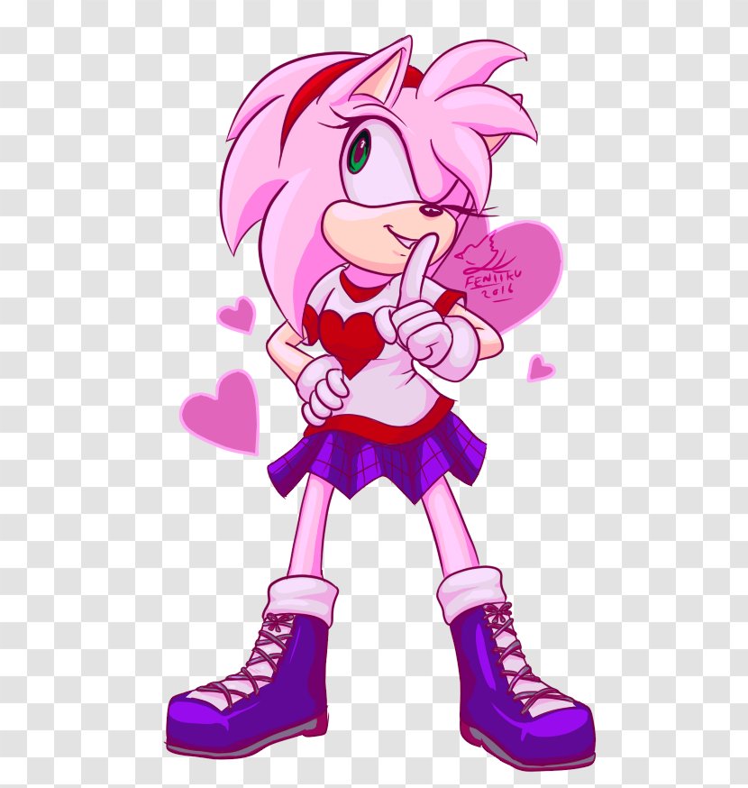 Amy Rose Shadow The Hedgehog Sonic Sega - Flower Transparent PNG