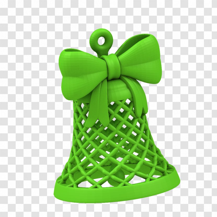 Christmas Ornament Shoe - Green - Decorative Bell Transparent PNG