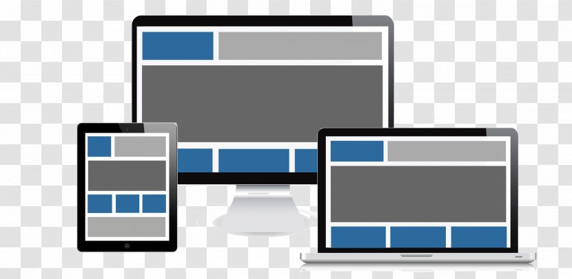 Responsive Web Design Website Development Page Transparent PNG