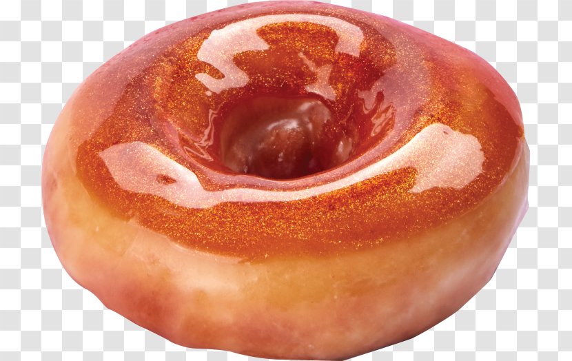 Donuts Cheesecake Frosting & Icing Custard Cream - Caramel Drizzle Transparent PNG