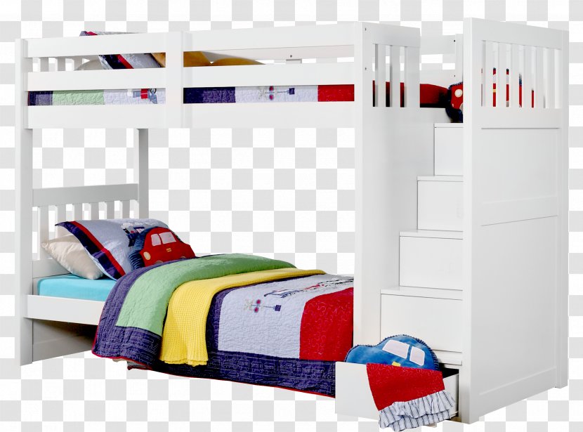 Bunk Bed Nursery Drawer Room - Stairs Transparent PNG