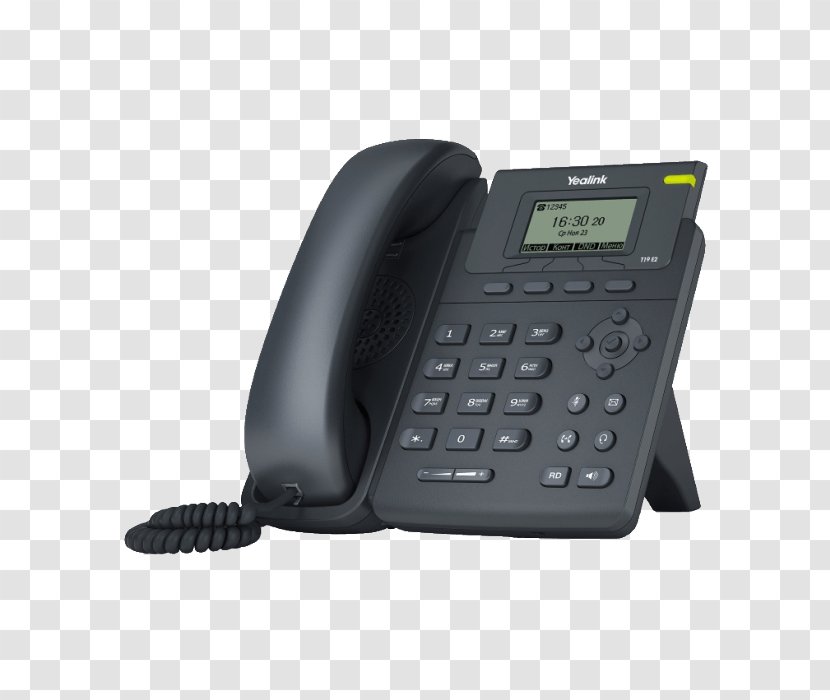 VoIP Phone Session Initiation Protocol Yealink SIP-T41S Voice Over IP Telephone - Cisco Call Manager Transparent PNG