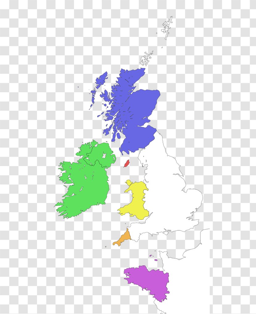 Celtic Nations British Isles Scotland Languages Celts - Word Map Transparent PNG