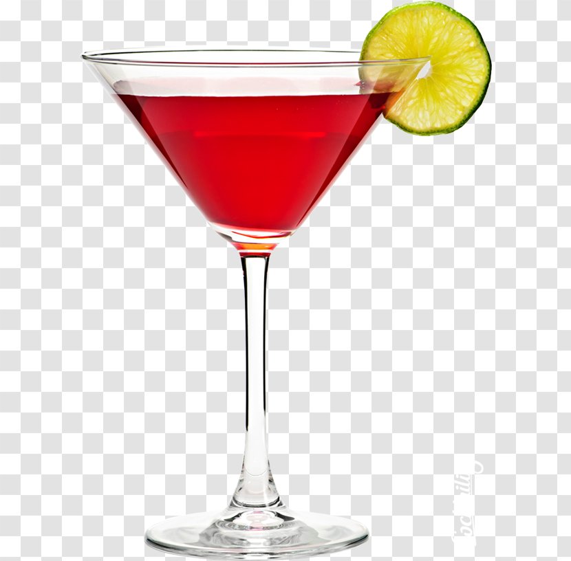 Cosmopolitan Cocktail Garnish Bacardi Wine - Martini Glass - Alcoholic Drink Transparent PNG