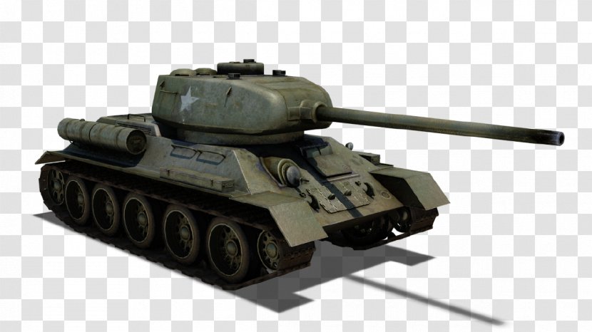 World Of Tanks Heroes & Generals T-34-85 - Self Propelled Artillery - Tank Transparent PNG