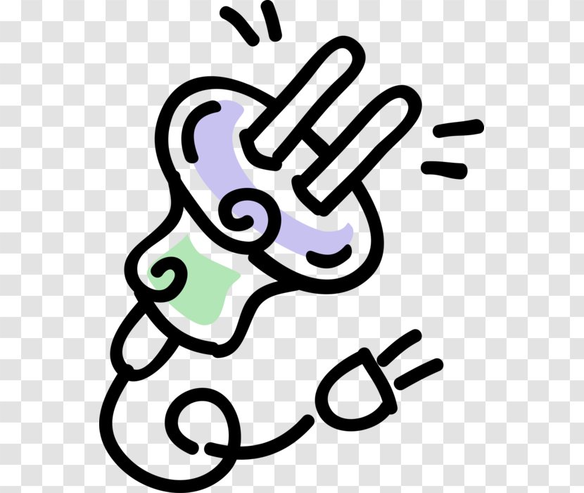 Clip Art Thumb Cartoon Product Line - Earplugs Business Transparent PNG