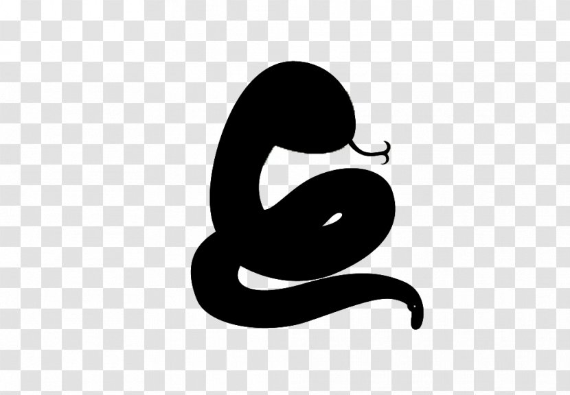 Snake Silhouette Black Drawing - Text - Cartoon Transparent PNG