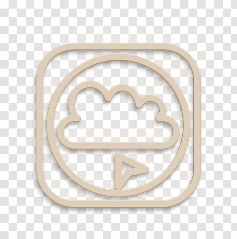 Artboard Icon Cloud Website - Www - Metal Rectangle Transparent PNG