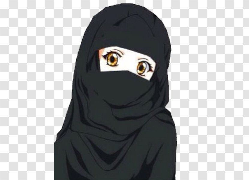Qur'an Niqāb Islam Muslim Woman - Cartoon Transparent PNG