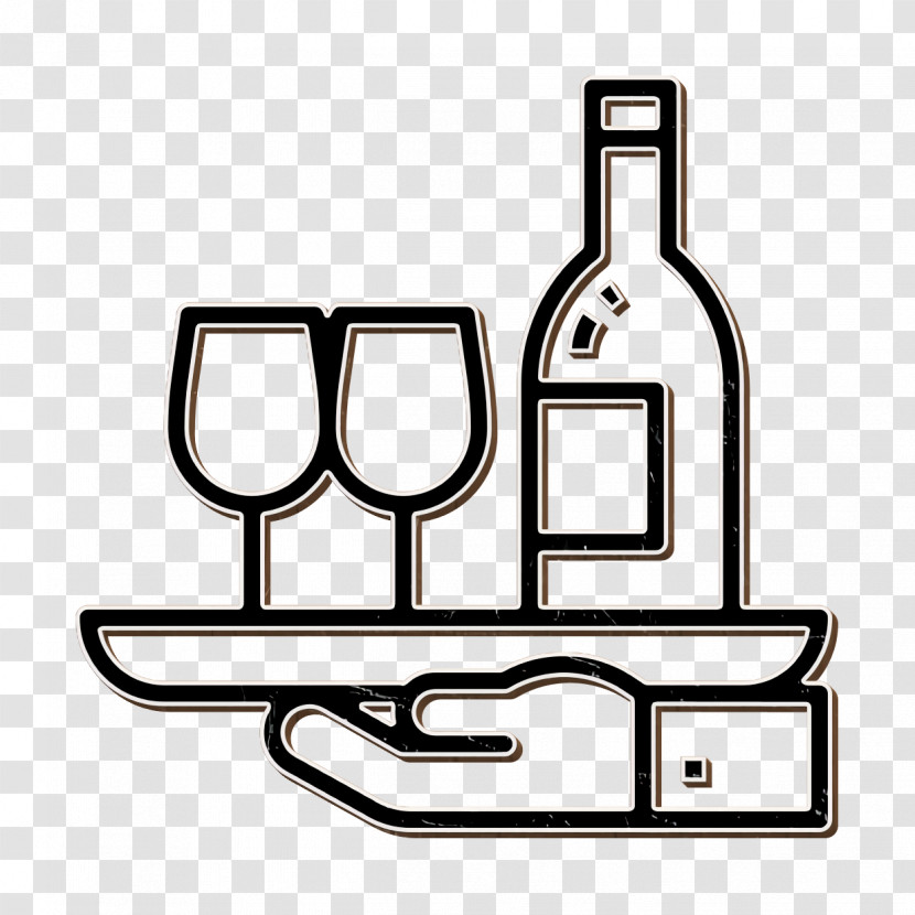 Waiter Icon Room Service Icon Hotel Icon Transparent PNG