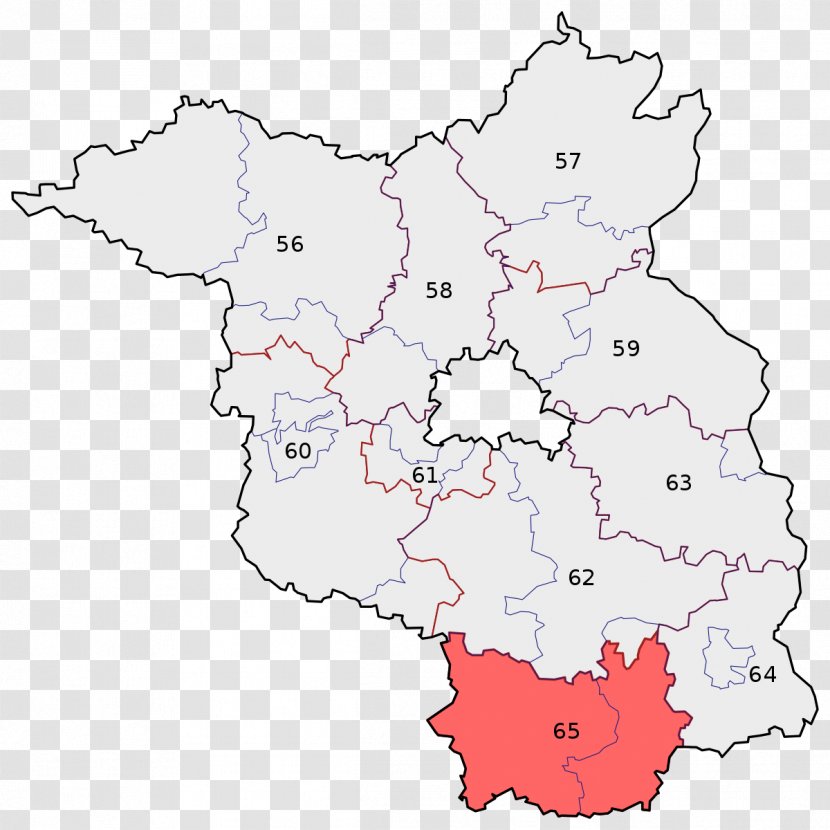 Constituency Of Elbe-Elster – Oberspreewald-Lausitz II Electoral District Bundestagswahl - Border Transparent PNG