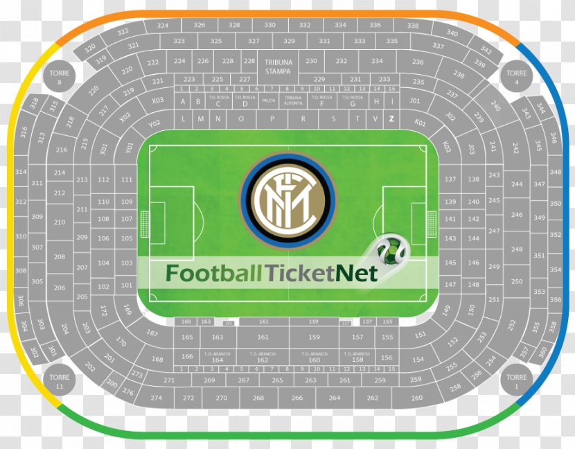 Soccer-specific Stadium Arena - Inter Milan Transparent PNG