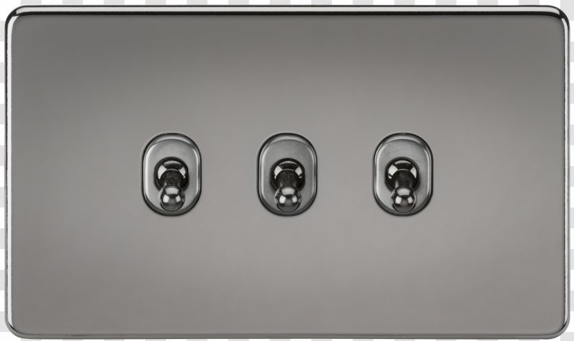 Latching Relay Electrical Switches Dimmer 3G Light - Technology - Nickel Transparent PNG