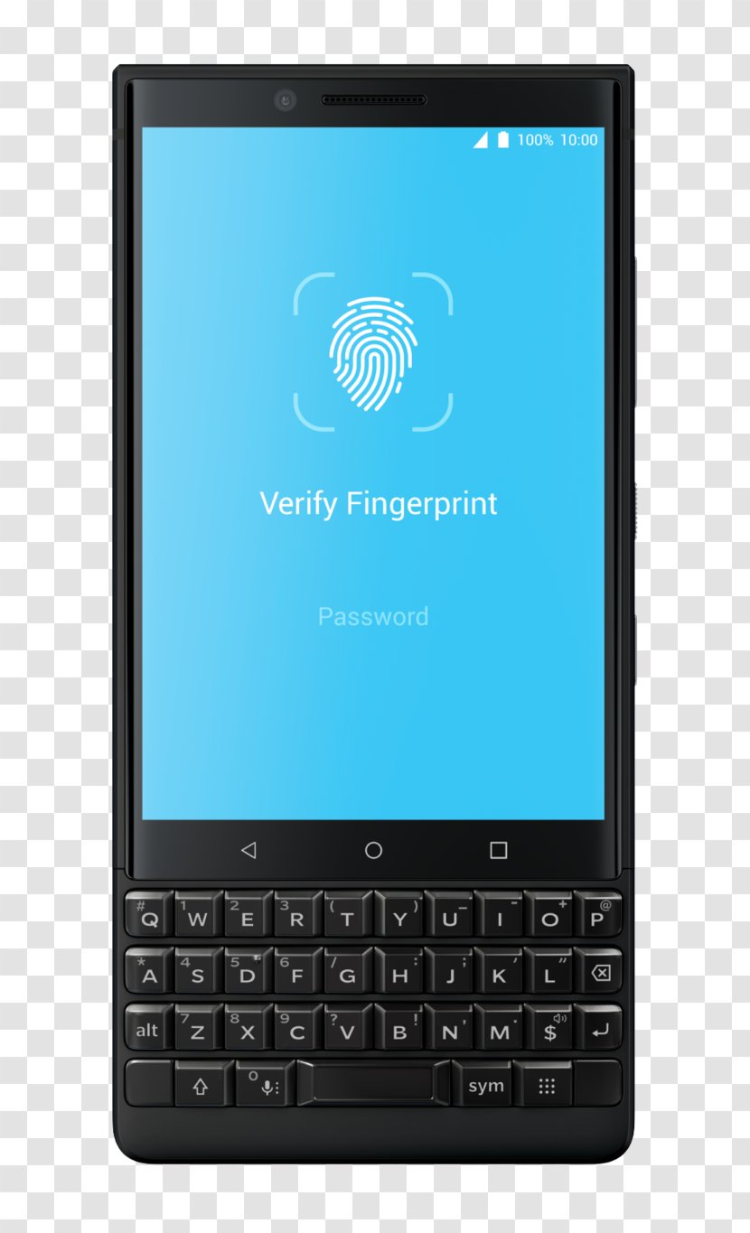 BlackBerry KEYone Key2 Smartphone (Unlocked, 64GB, Silver) Classic - Electronic Device - Blackberry Transparent PNG