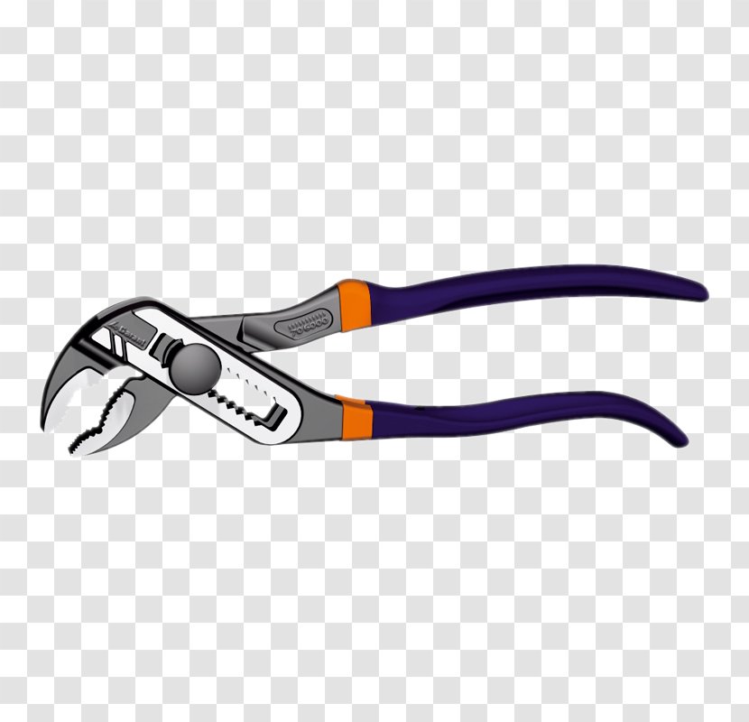 Lineman's Pliers Tool Tongue-and-groove Needle-nose - Glasses Transparent PNG