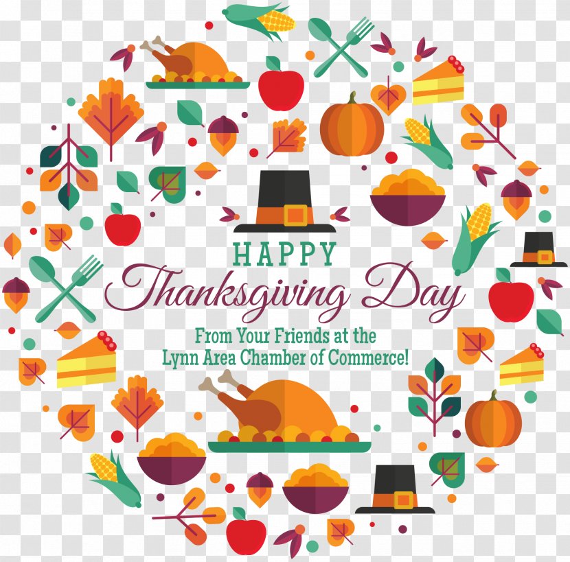 Happy Thanksgiving Day! Wish Place Cards Holiday - Lynnfield Transparent PNG