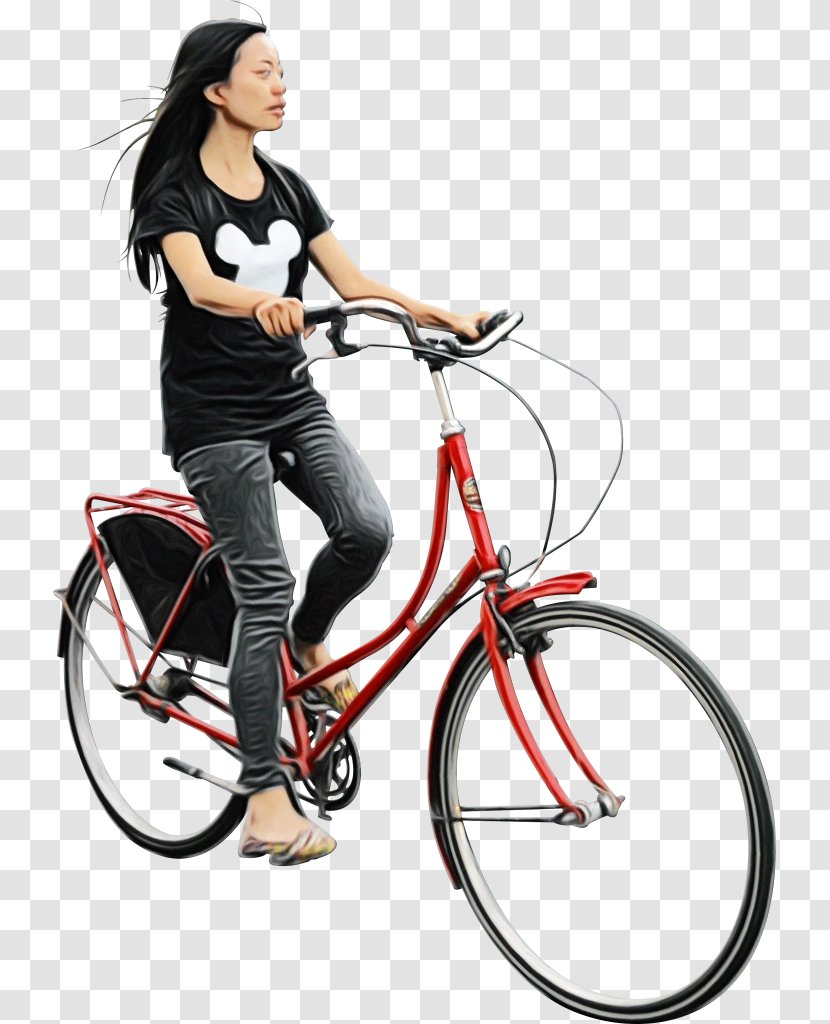 Bicycle Wheel Part Vehicle Frame - Accessory - Sports Equipment Handlebar Transparent PNG