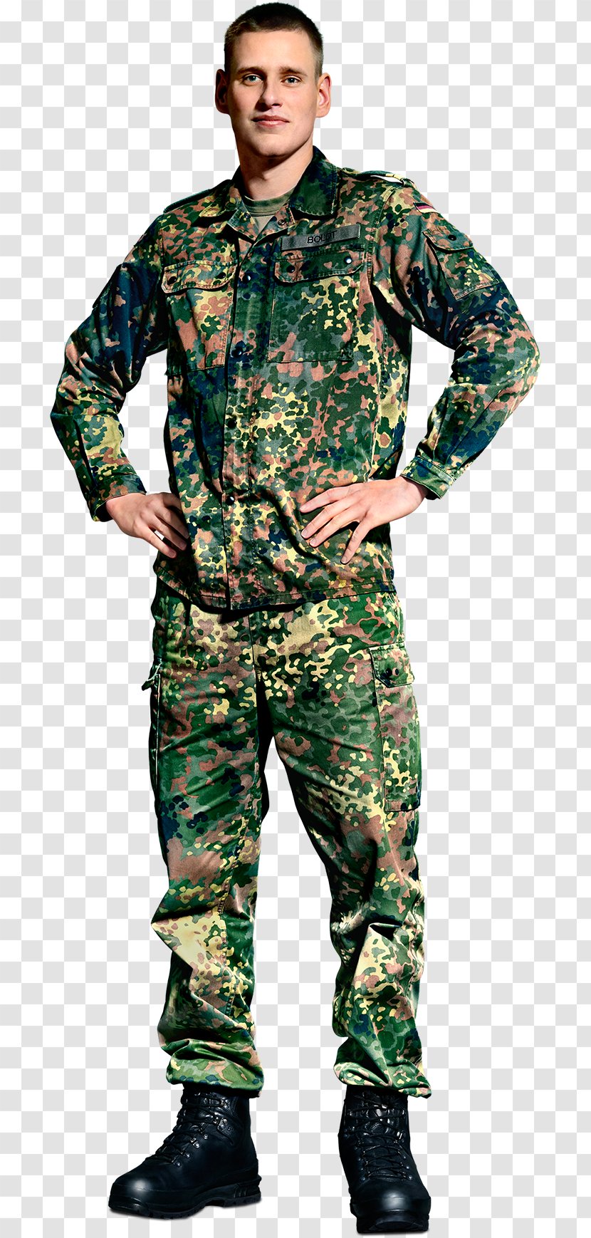 Military Camouflage Soldier Die Rekruten Army Transparent PNG