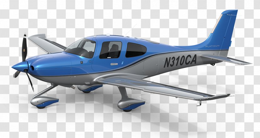 Cirrus SR22 Aircraft SR20 Vision SF50 Airplane - Monoplane Transparent PNG