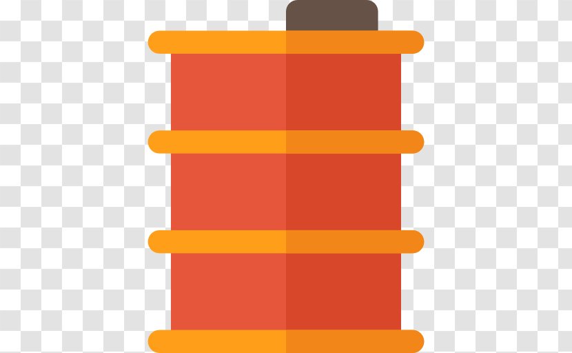 Line Angle Clip Art - Orange Transparent PNG