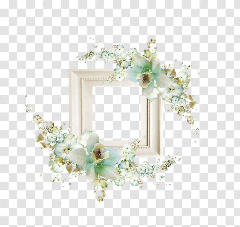 Floral Design Picture Frames Transparent PNG