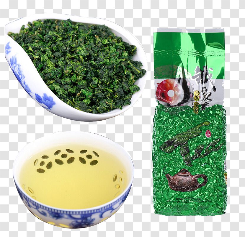 Green Tea Tieguanyin Oolong Anxi County - Superfood Transparent PNG