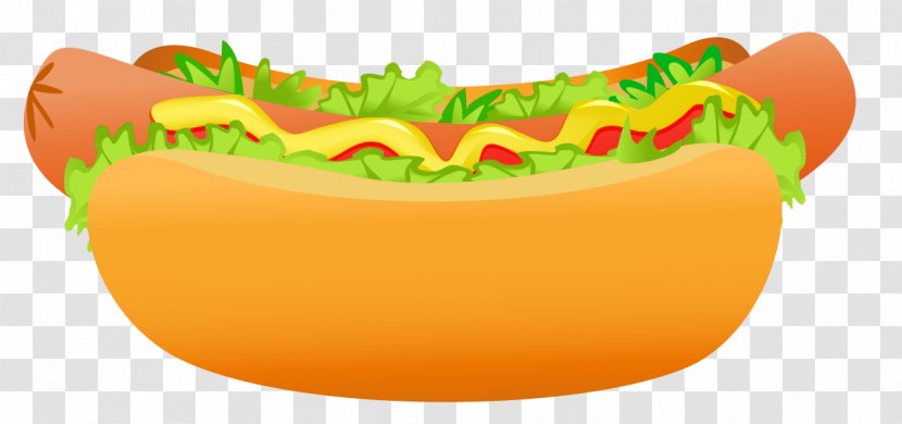 Hot Dog Hamburger Barbecue Clip Art - Food Transparent PNG