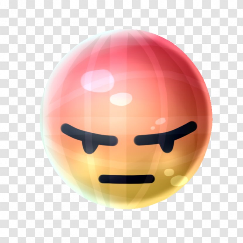 Sphere Font - Smile - Angry React Transparent PNG