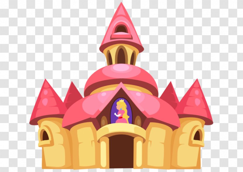 Princess Peach Super Mario World Rosalina Bros. - Building - Castle Transparent PNG