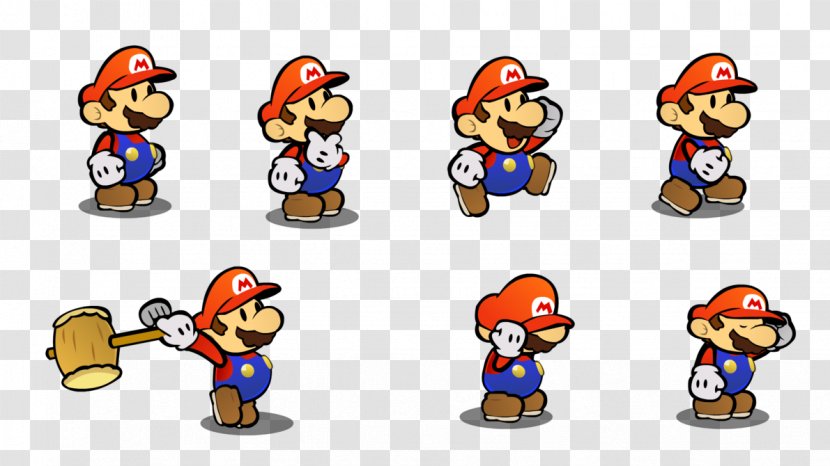 Super Paper Mario Bros. & Yoshi - Recreation - Sprite Transparent PNG