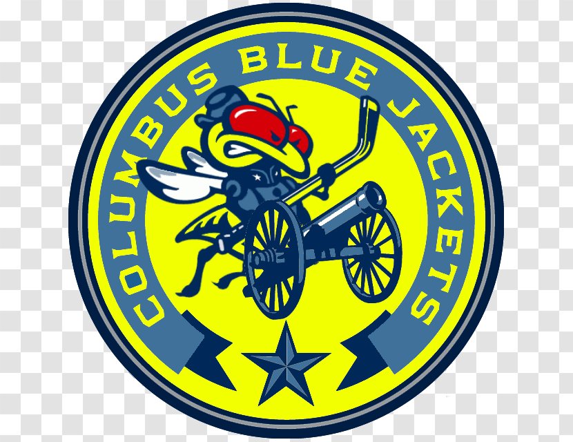 2011–12 Columbus Blue Jackets Season National Hockey League Ice Jersey - Yellow - Georgia Tech Logo Transparent PNG