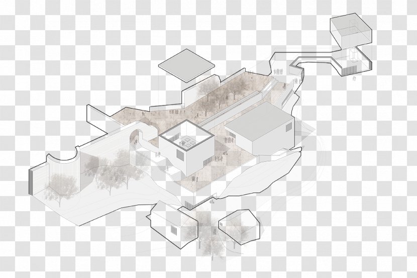 Drawing Architecture Architectural Presentation - Site Plan - San Gimignano Italy Transparent PNG