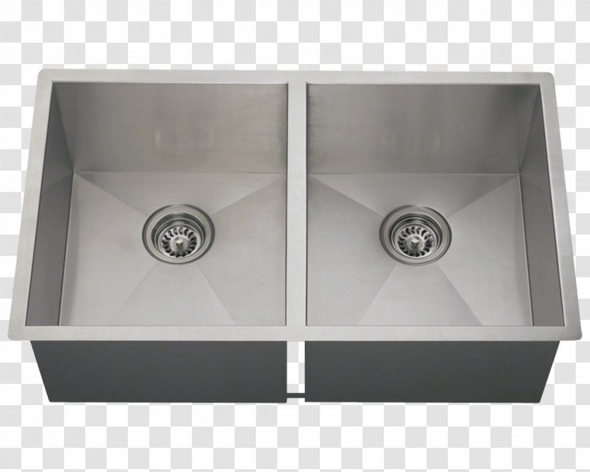 MR Direct Kitchen Sink Stainless Steel - Bowl Transparent PNG