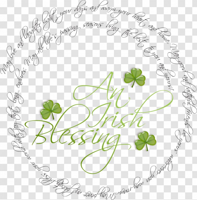 Saint Patrick's Day Blessing Irish People Quotation Saying - Tree - Happy St Patricks Transparent PNG
