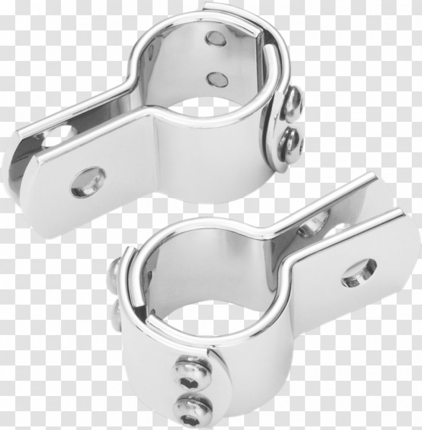 Light Silver Body Jewellery - Hardware Accessory - Clamp Transparent PNG