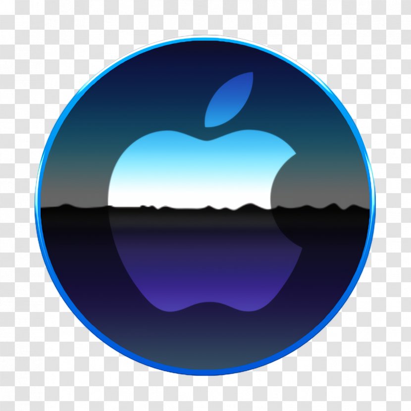 Apple Logo Background - Sky - Symbol Reflection Transparent PNG