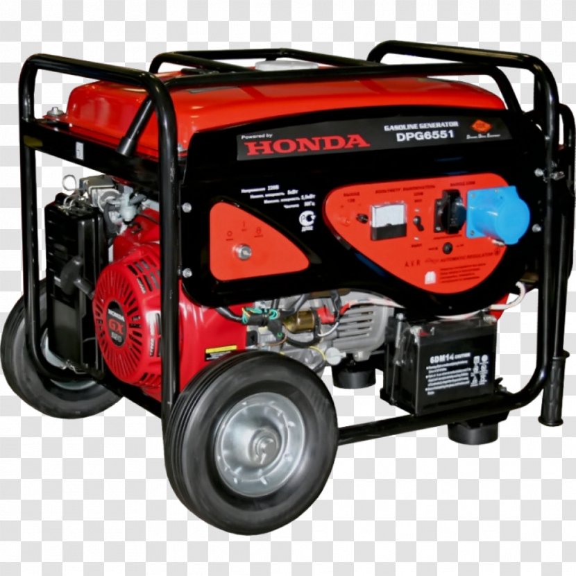 Electric Generator Engine-generator Power Station Petrol Engine Gasoline - Motor Vehicle - Diesel Transparent PNG