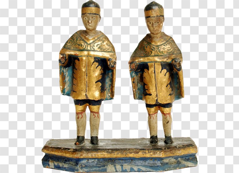 Ancient History Bronze Sculpture Antique Crispin And Crispinian - Statue - Hand Painted Coconut Transparent PNG