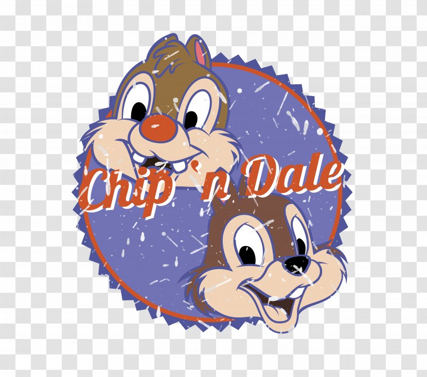 Chip 'n' Dale The Walt Disney Company T-shirt Cartoon - Tshirt Transparent PNG