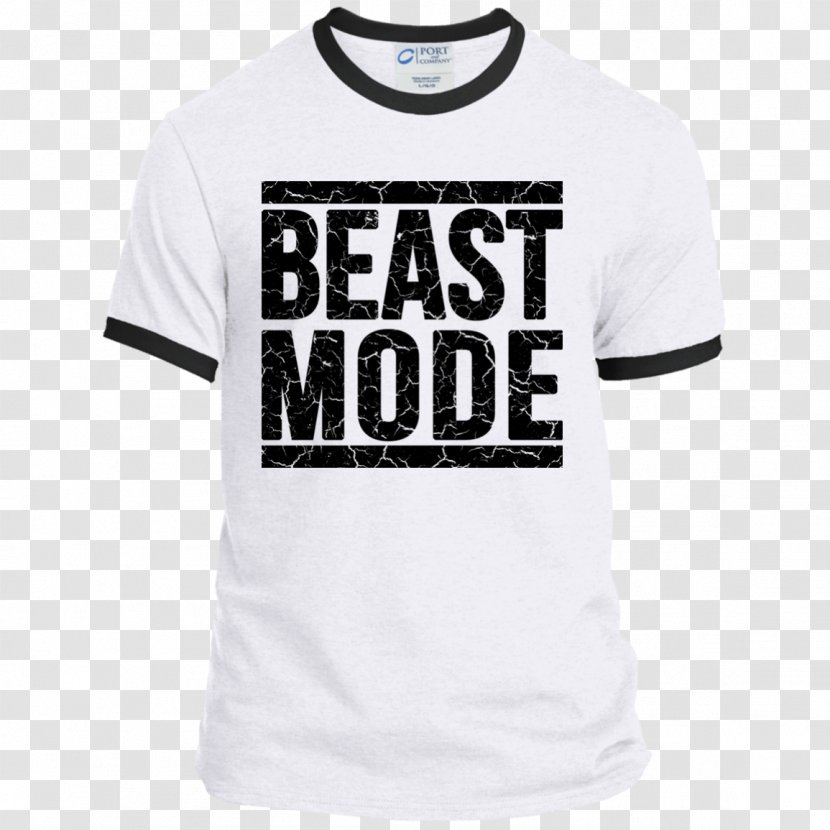 Ringer T-shirt Clothing Hoodie - Generation T - Beast Mode Transparent PNG