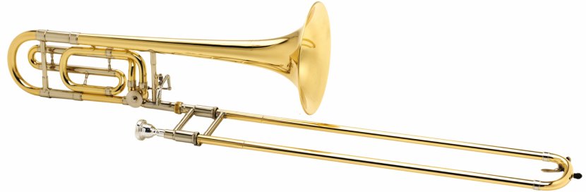 Trombone Antoine Courtois Brass Instruments Musical Tenor - Watercolor Transparent PNG