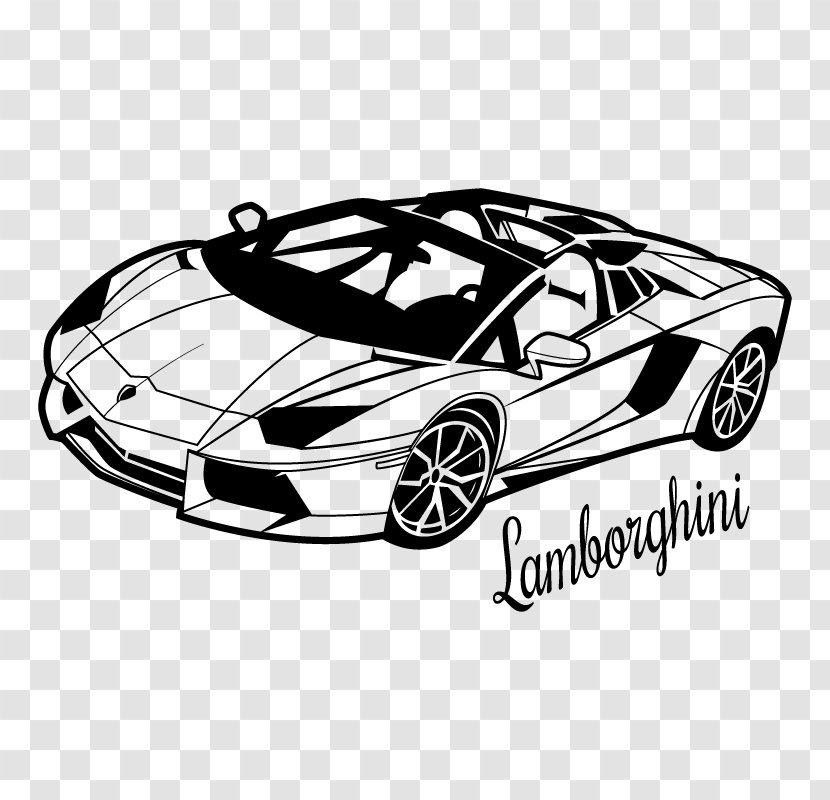 Lamborghini Aventador Sports Car Murciélago - Supercar Transparent PNG
