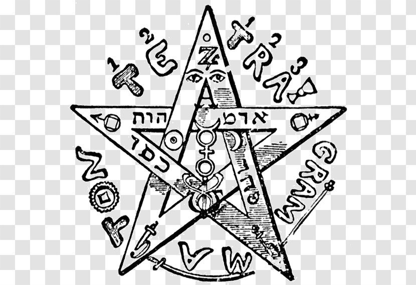 Dogme Et Rituel De La Haute Magie Pentagram Magic Three Books Of Occult Philosophy Symbol - Triangle - Inverted Pyramid Transparent PNG