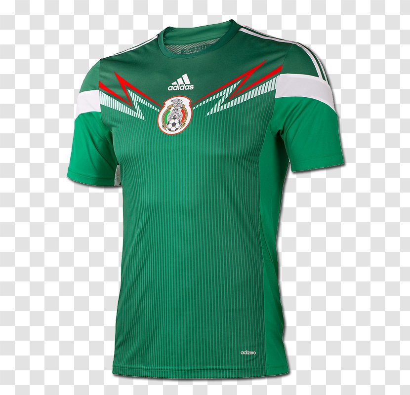 Mexico National Football Team 2014 FIFA World Cup 2018 Jersey Clothing - Adidas Transparent PNG