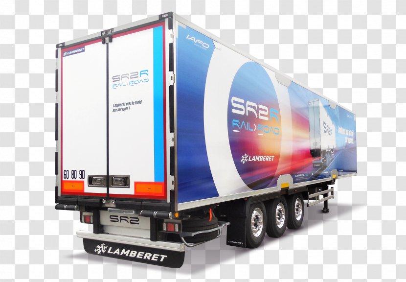 Semi-trailer Truck Commercial Vehicle - Transport - Train Routes Transparent PNG