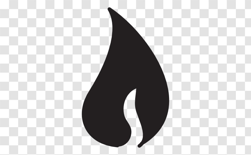 Fire Flame - Silhouette - Letter Transparent PNG