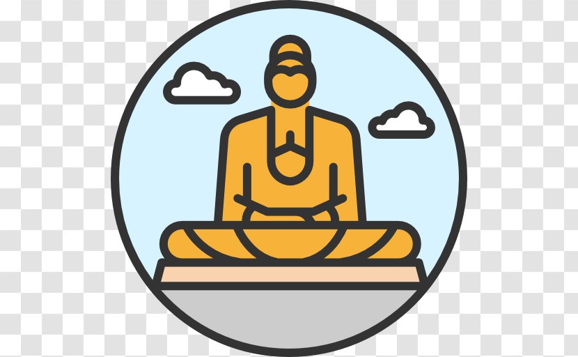 Great Buddha Of Thailand - Yellow Transparent PNG
